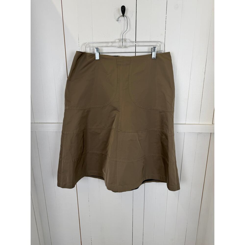 Jil Sander Brown Skirt